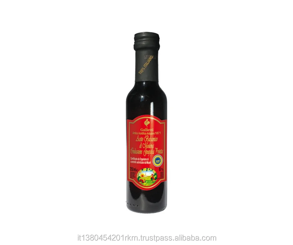 
high quality traditional Italian balsamic vinegar of Modena - acidity 6% 