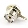 UHF jack connector with solder cup