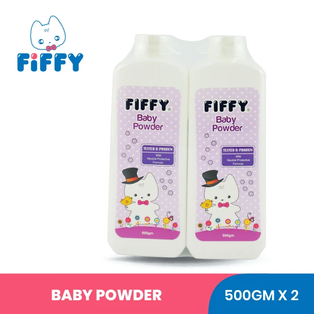 
Baby Powder (Twin Pack) - 500g x 2 bottles 