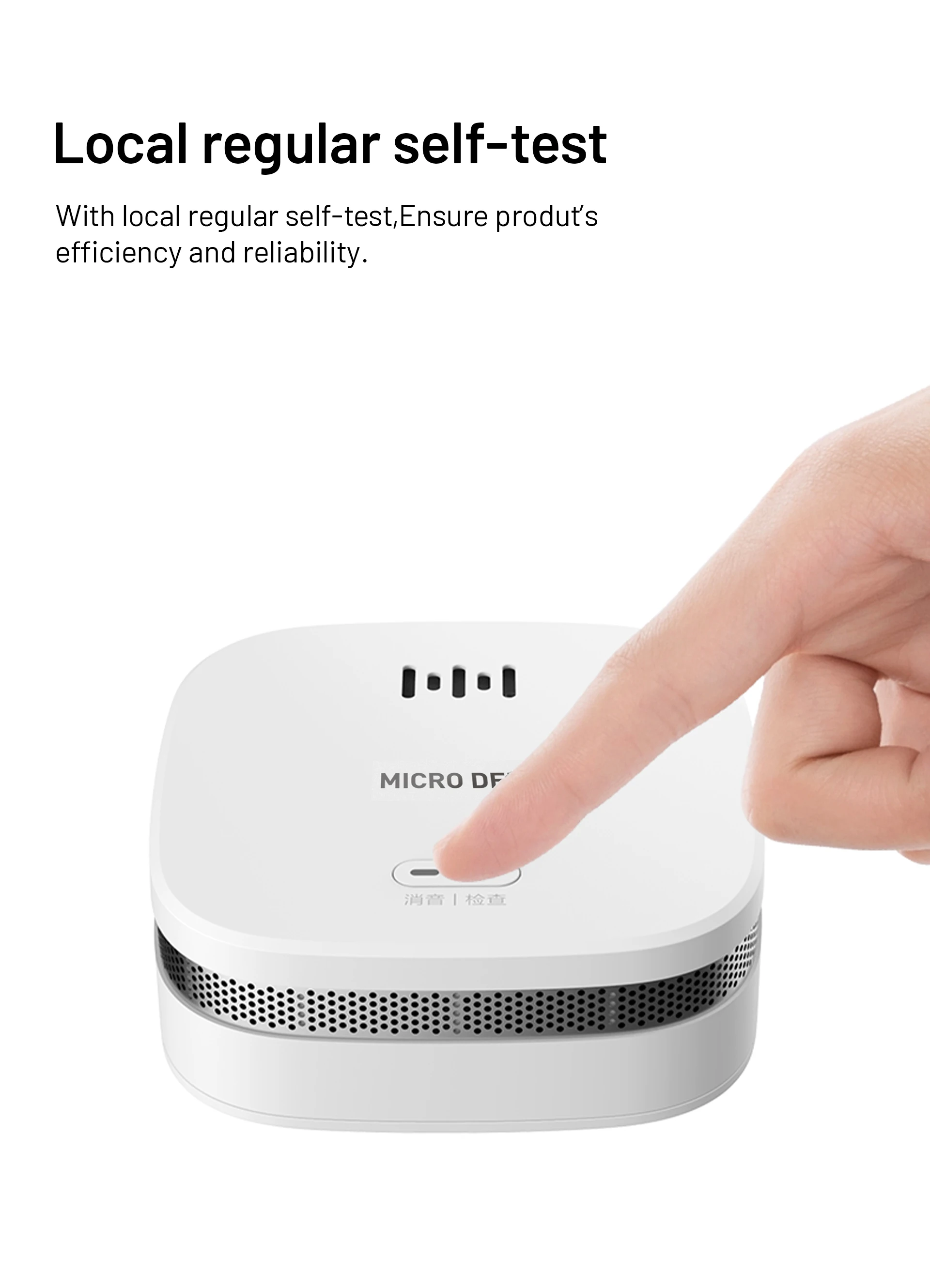 Smart Home Solution Appliances Wireless WiFi Zigbee Smoke Detector Motion Sensor Fire Alarm Sensor with Battery Operated - ANKUX.COM