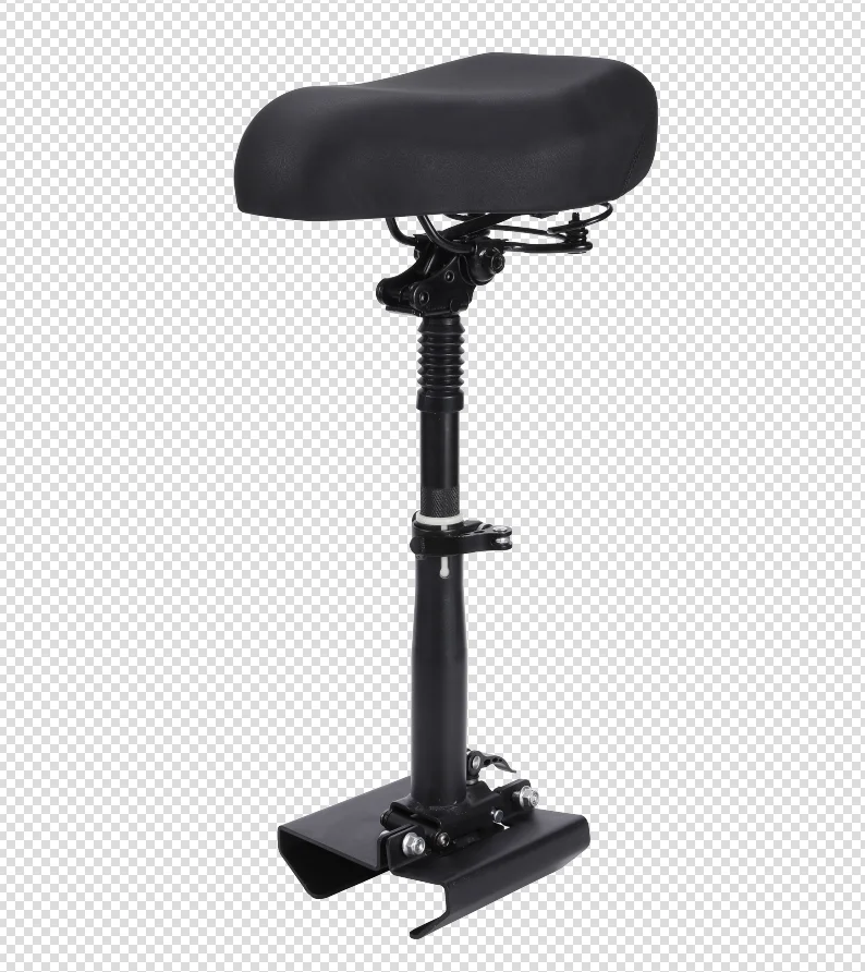 

Quick Installation New Design Electric scooter Seat for Ninebot ES1 and ES2 Foldable and Adjustable Height Holes Free, Black