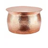 Copper Hammered Coffee Table Copper Round Hammered Coffee Table