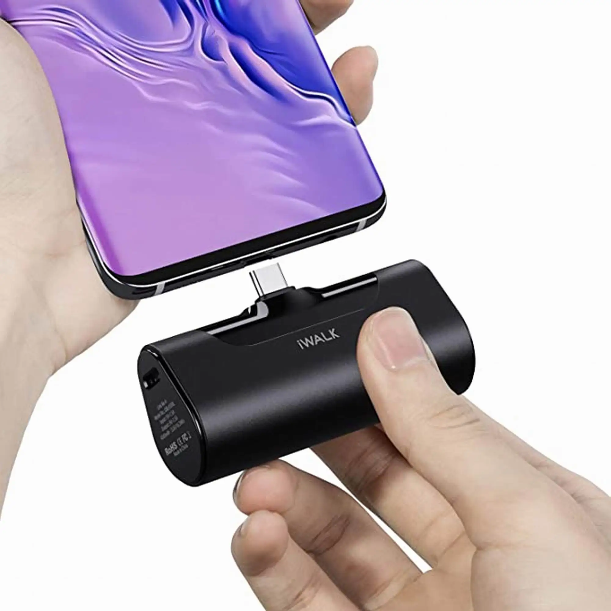 

2022 New Product Mini Phone Power Bank Portable Power Bank With Phone Stand 5000Mah Magnetic 500Mah Lipstick Size Battery Phone