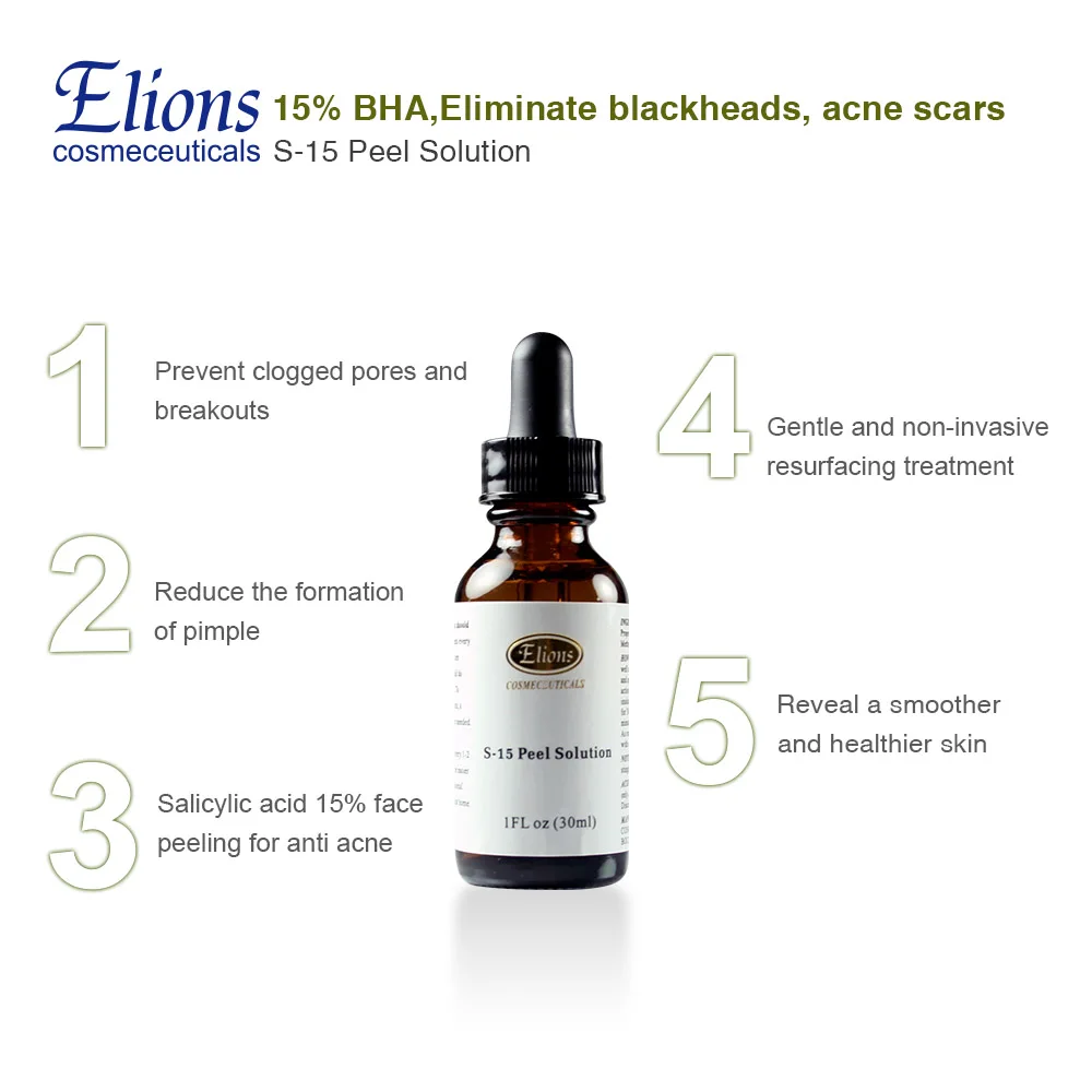 15 Salicylic Acid Blackhead Chemical Peeling Skin Acne Remover Buy