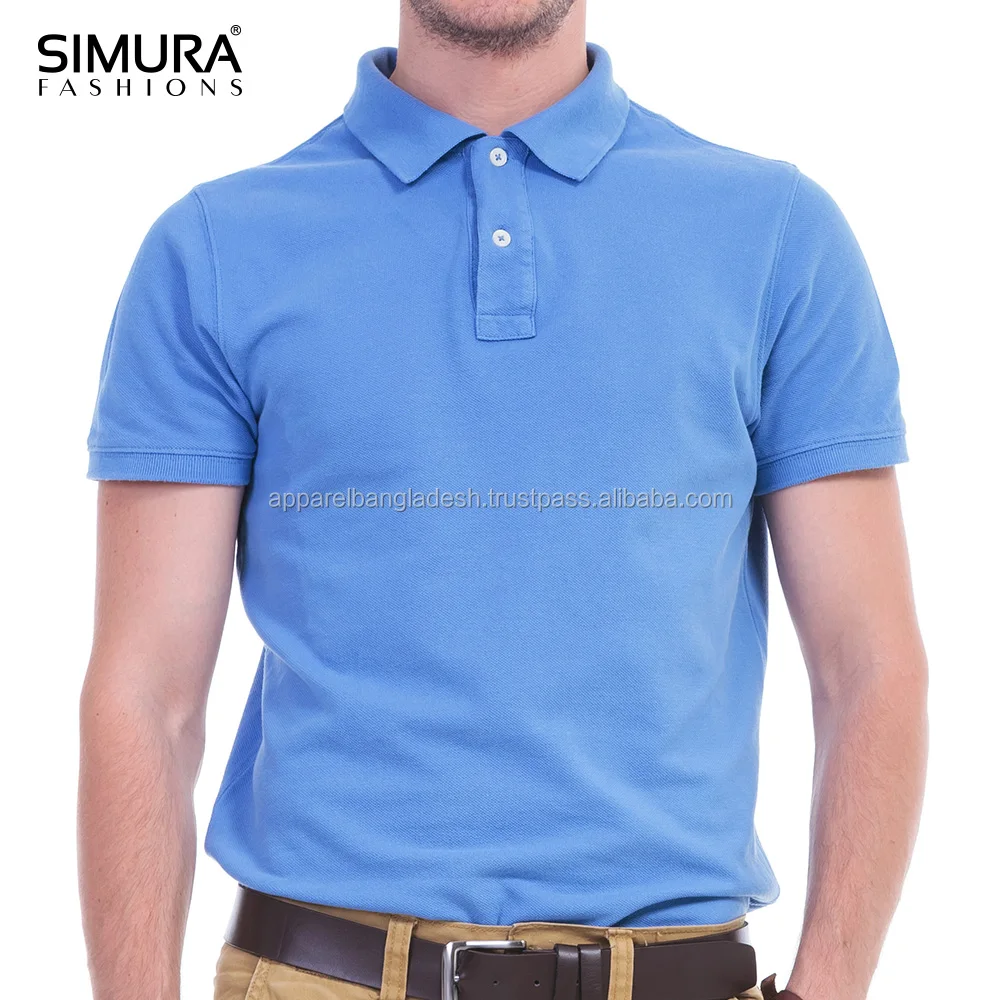 
Good Quality Cotton Terry Pique Fabric Hemp Shirts Men polo Solid Short Sleeve Breathable Wear 