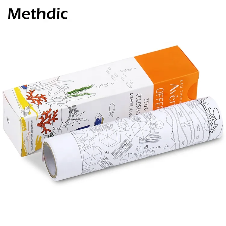 
Methdic China Manufacture Self Adhesive Drawing Paper for Kid Painting 