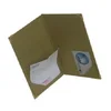 Bill/Check Presenter With Customizable Size, Shape, Logo