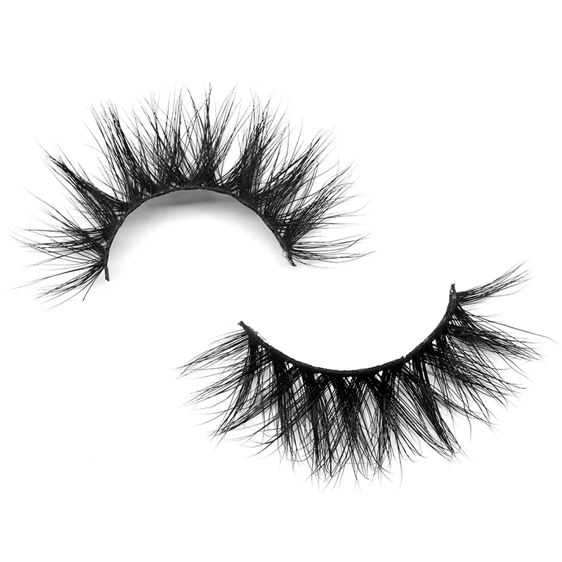

Custom private label faux mink eyelashes packaging box free samples 3d 5d bottom 25mm eye mink lashes wholesale, Natural black