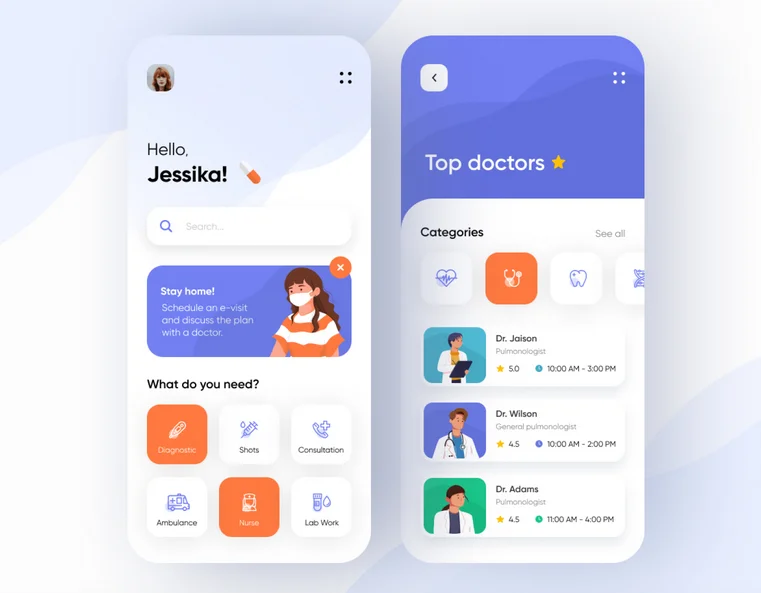 
Top Notch Telemedicine Application Development Company | Android Medical Company App Telemedicine