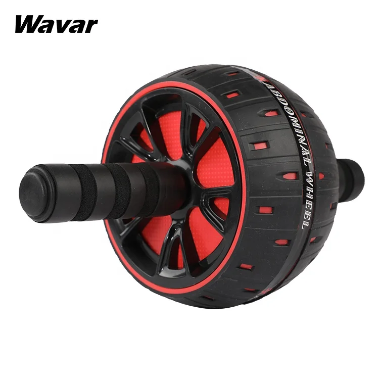 

2021 Amazon hot sale exercise fitmess gym equipment multifuctional black durable ab wheel roller
