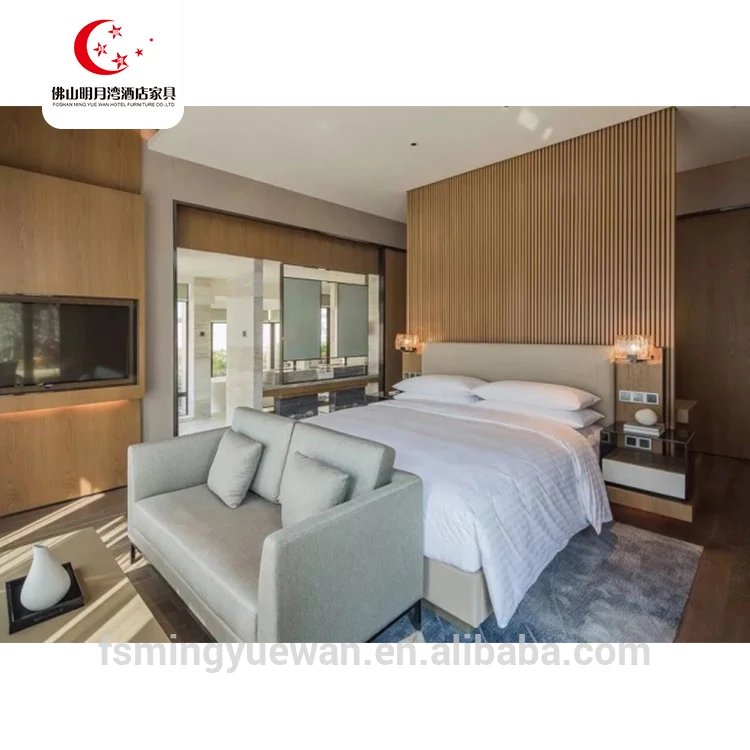 
Modern Style Hotel Room Guest Room Furniture Set 