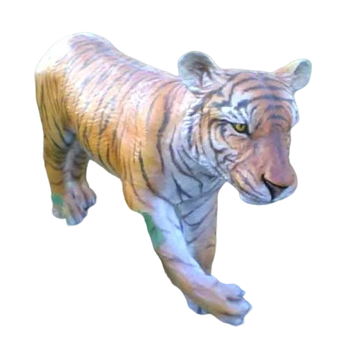 Life Size Fibreglass Tiger Statues Polyresin Statues Tiger Sculpture