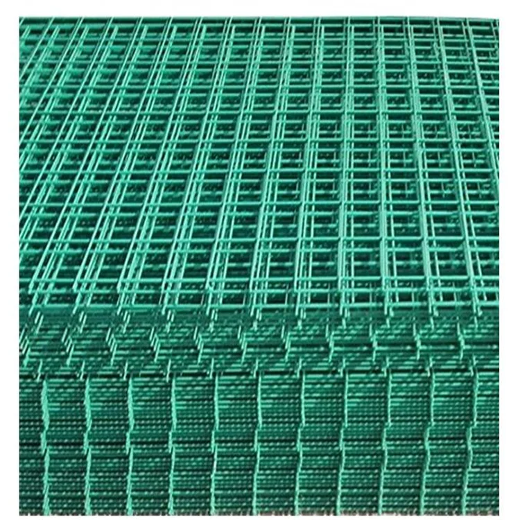 

Factory Direct Dale 3/4 inch PVC Coated Welded wire Mesh Panel Fence Supply, Green