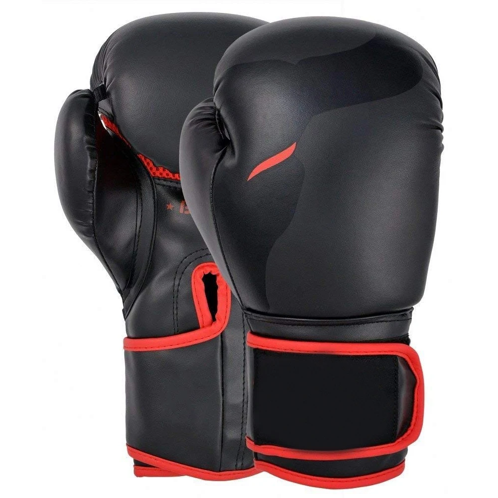 
Best Quality Plain Simple Leather Boxing Gloves For Men 