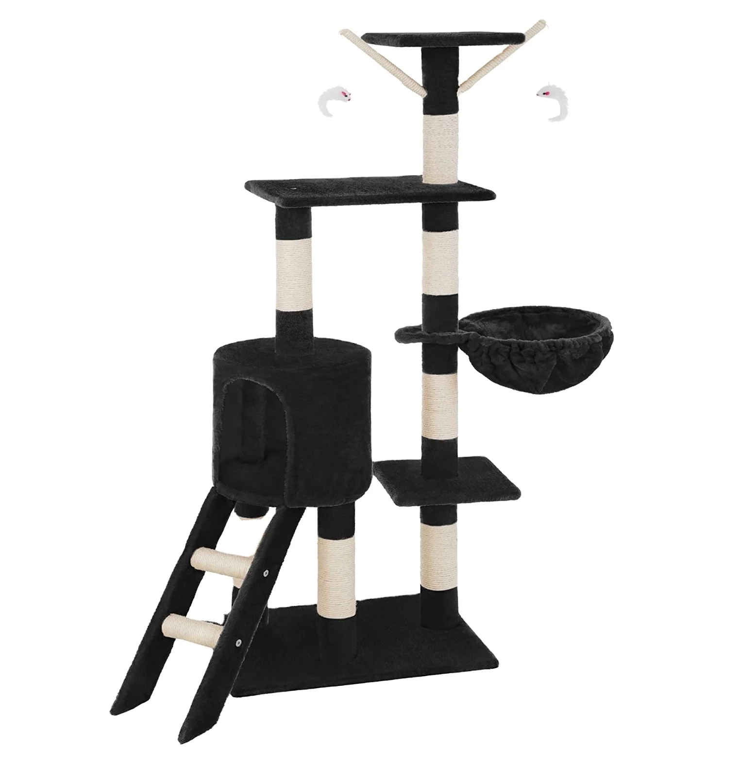 

High Quality Pet Products Five Layers Wooden Car Durable Cat Trees