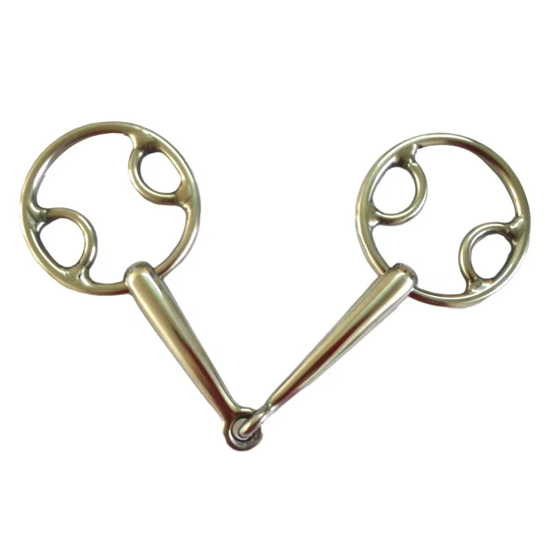 

Stock Horse Equestrian Bradoon Purpose Comfortable loose Ring Snaffle stainless steel horse mouth bits English bit