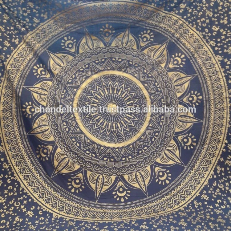Queen Mandala Hippie Wall Hanging Decor Bohemian Bed Cover Gift Multi Bedsheet