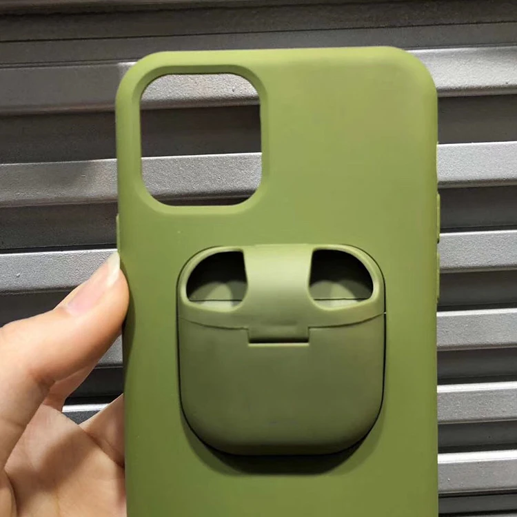 

2 IN 1 For iphone case and airpod case For iPhone 11 Case, Multi