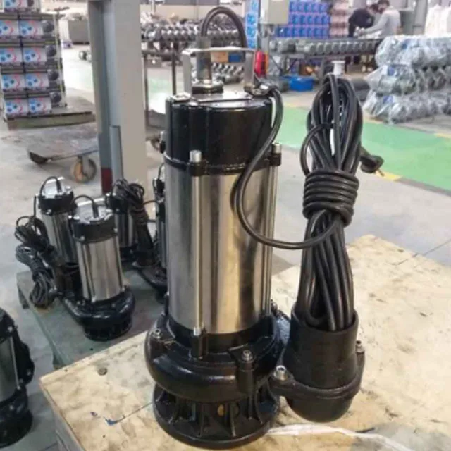 Red Jacket Submersible Pump For Fish Pond 1hp 0.75kw Diameter 50mm Made