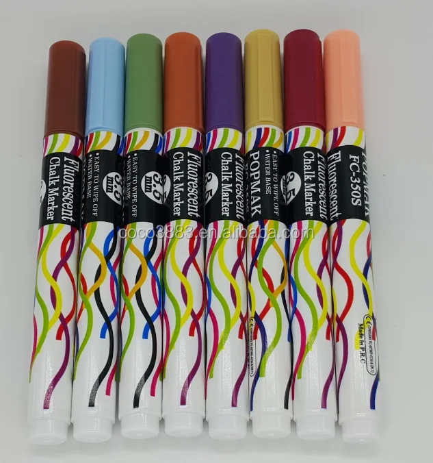 

Water Based Best glass decoration Earth color chalk marker