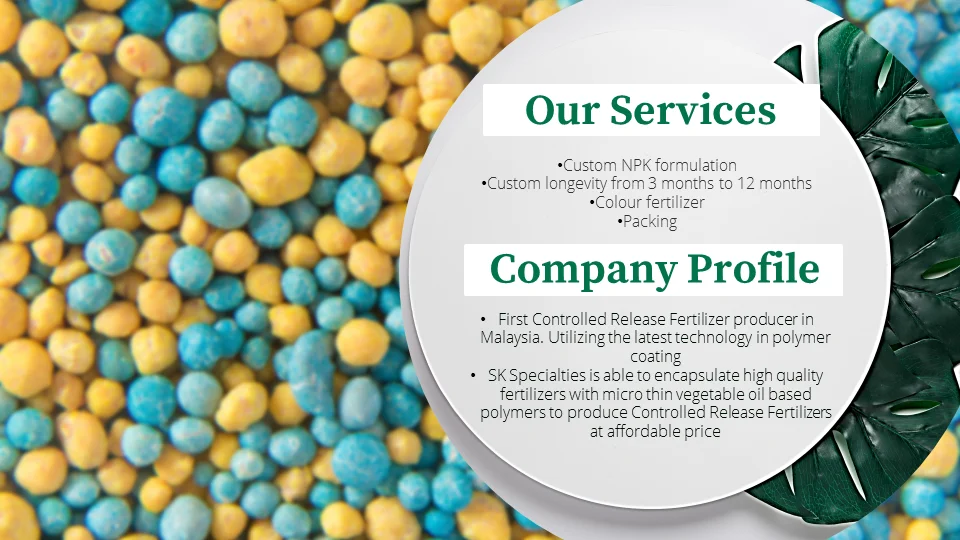 High Quality Organic Npk Controlled Release Fertilizers With Nitrogen