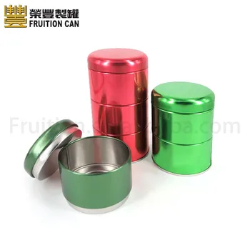 Tin Can Manufacturer Stacking Tower Tin Box With Plug Lid Food Can