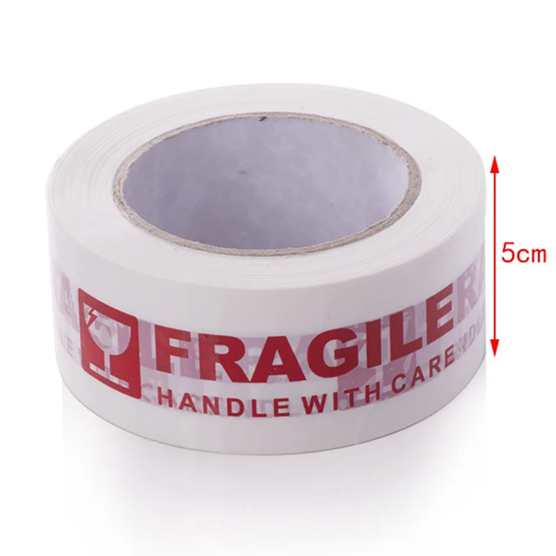 

Strong Adhesive Custom Logo Printed Bopp fragile packing tape