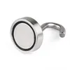 N42 25mm Dia Neodymium Hook Rare Earth Magnets for Holding with Internal Thread Nickel Plated 18kg Holding Force