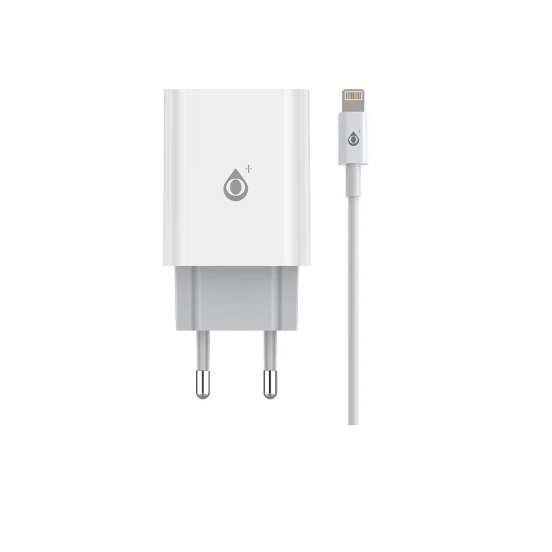 

Multi-functional Dual Head PD QC Type-c and PD Cable USB Wall Charger
