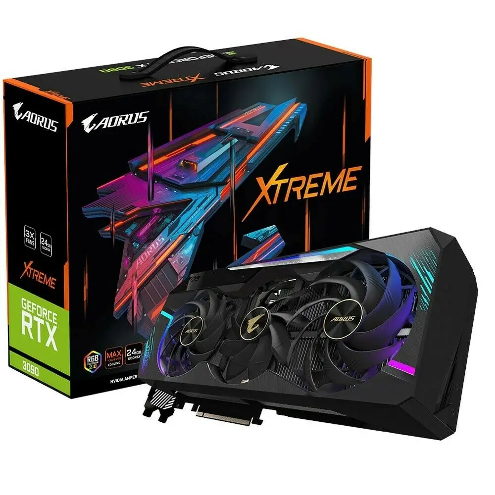 

Best wholesales for Gigabyte GeForce RTX 3090 Aorus XTREME 24GB OC Graphics Card free shipping