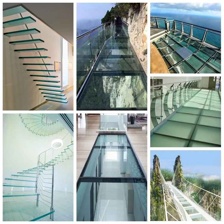 10+10+10mm Toughened Laminated Glass Clear Frosted Translucent Triple ...