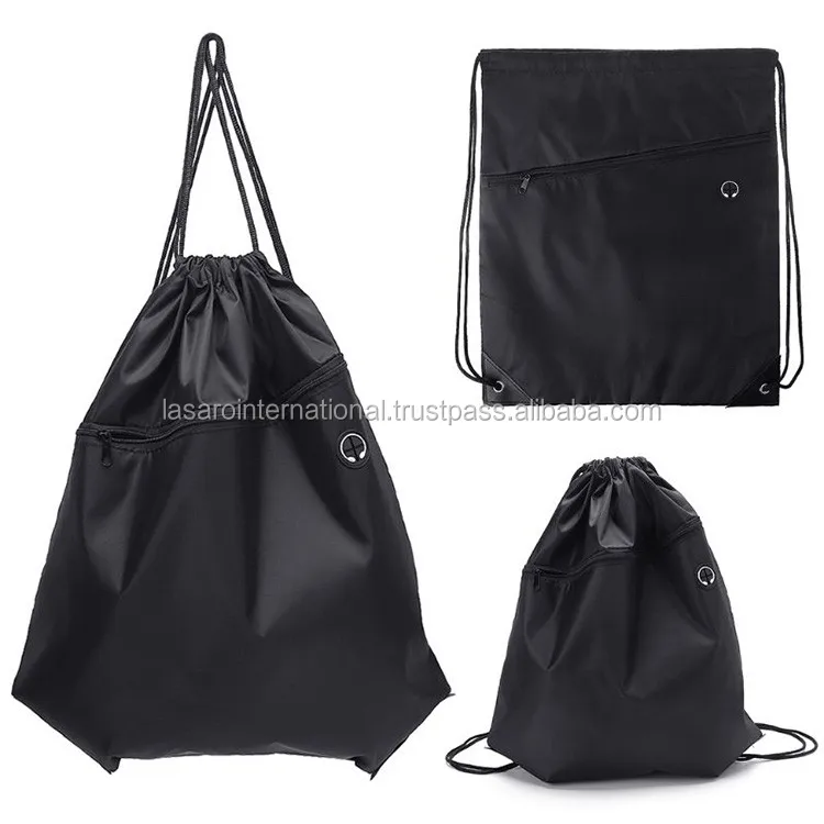 210d polyester drawstring bag