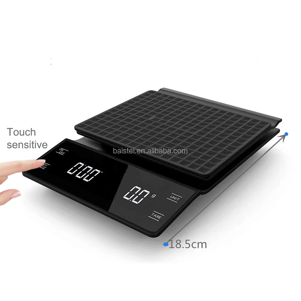 

Digital Food Kitchen Scale Multifunction Scale Measures in Grams and OuncesUnits with Tare Function, Black