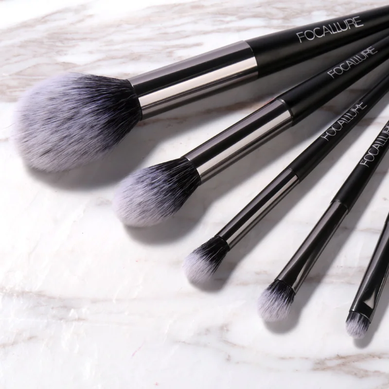 

Focallure Cosmetic Best China Low Price 6pcs Fiber Hair Facial Makeup Brush Set Professional Manufacturers