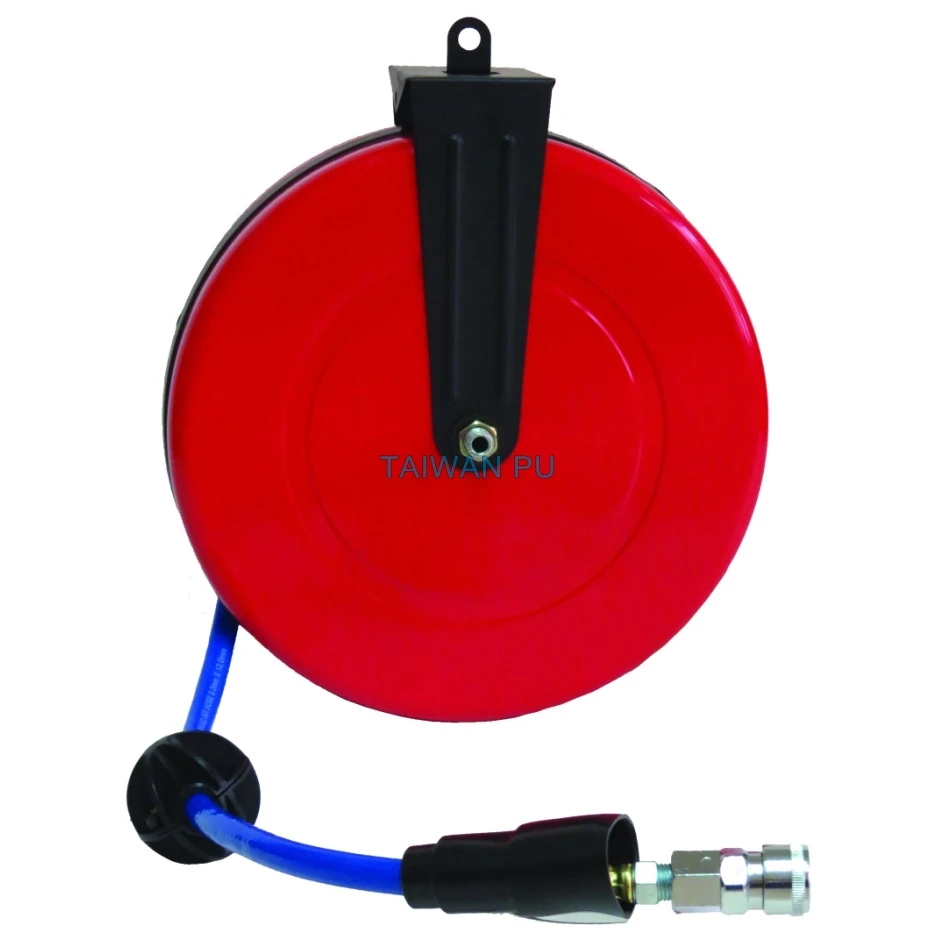 Pneumatic Pu Mesh Extension Retractable Spring Automatic Air Hose Reel ...