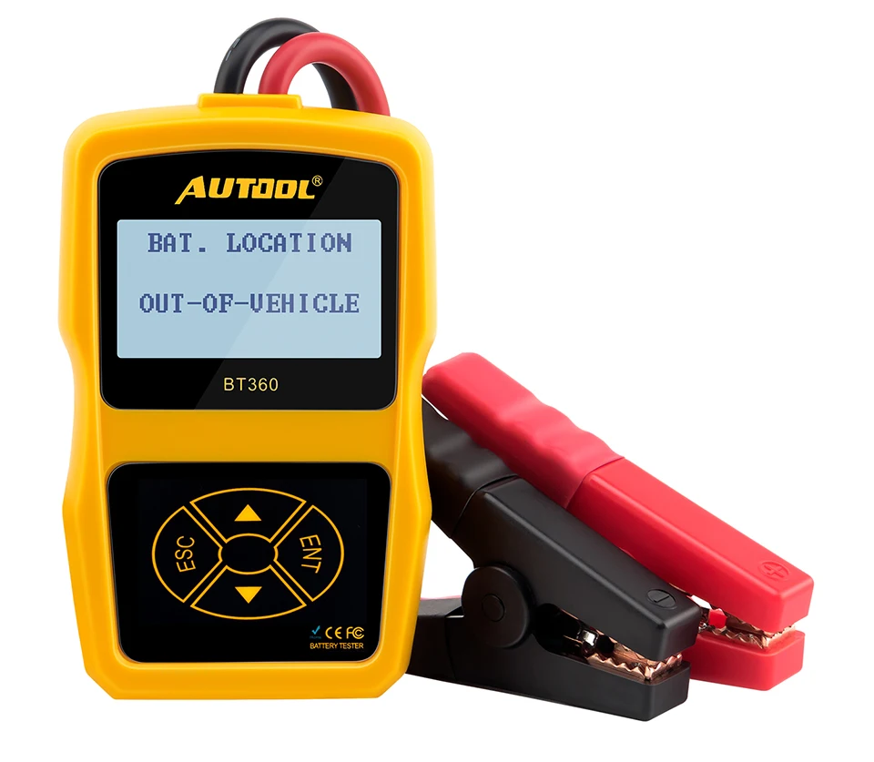 

AUTOOL BT360 12V Auto Battery Tester Car battery analyzer Cranking Diagnostic Tool with Multi-Languages