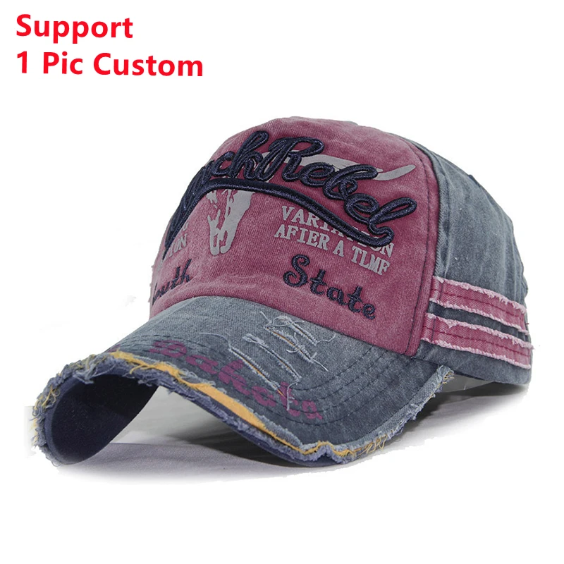 

New Products For 2022 Custom 5 Panel Printed Embroidered Retro Vintage Jeans Golf Snapback Hat For Men Women