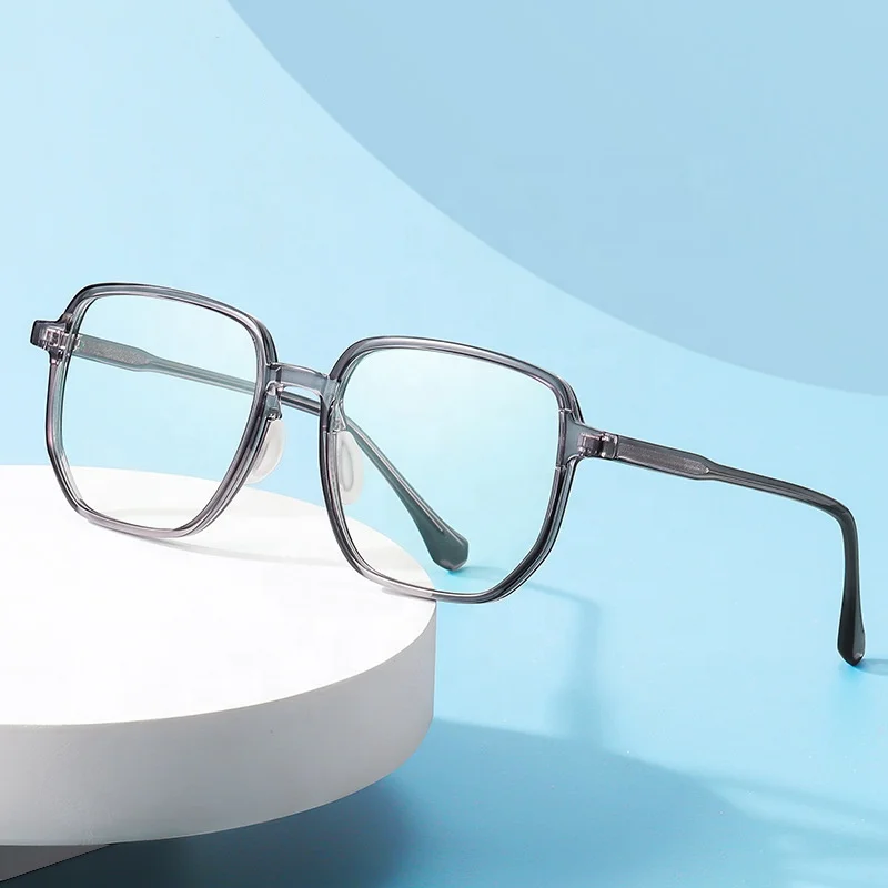 

Eyewear 215 Newest Acetate CP Injection Eyeglasses Frames TR90 Geometric Frame Myopia Glasses Anti Blue Light Optical Glasses