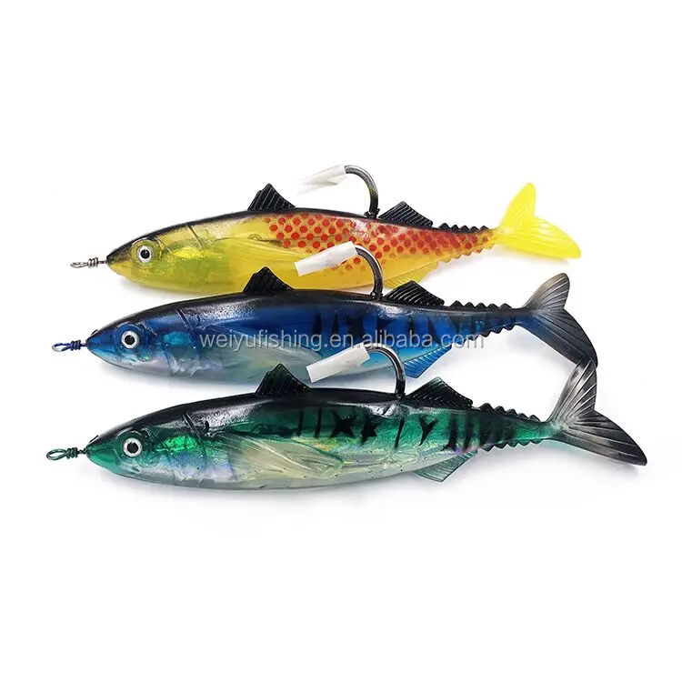 saltwater soft plastics