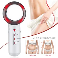 

Hot Amazon EMS Body Slimming Massager Weight Loss Anti Cellulite Fat Burner Galvanic Infrared Ultrasound Cavitation