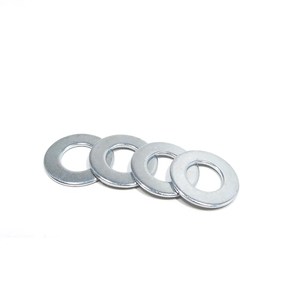 Zinc Plated Carbon Steel Din 9021 Flat Plain Washer Buy Flat Washers