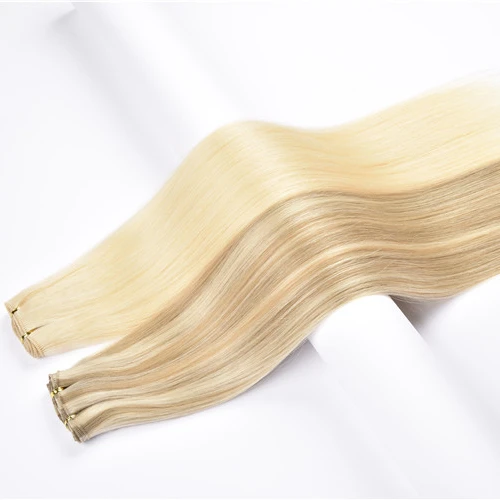 

Deluxe Virgin Hand Tied Hair Weft Extensions Bundle Cuticle Aligned Remy Shop Hair Vendors Wholesale Lifespan 24 Months
