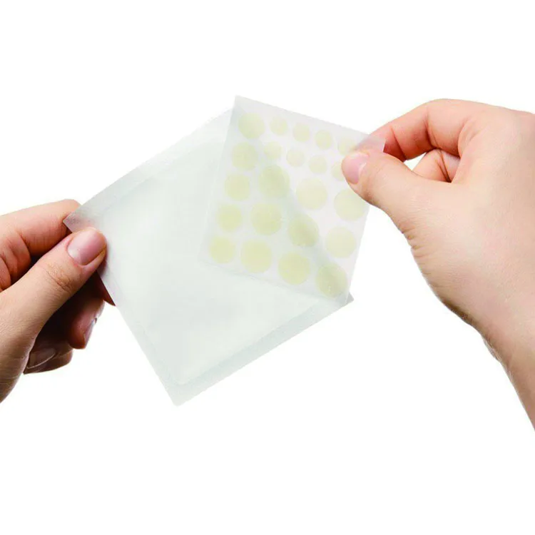 

OEM/ODM Private label acne patch Beauty Skin care hydrocolloid acne sticker pimple acne patch, Clear