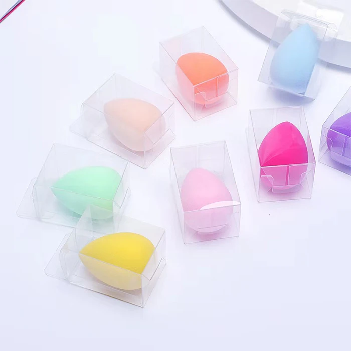 

Free sample makeup blender water drop/oblique cut shaped beauty sponge beauty makeup sponge puff