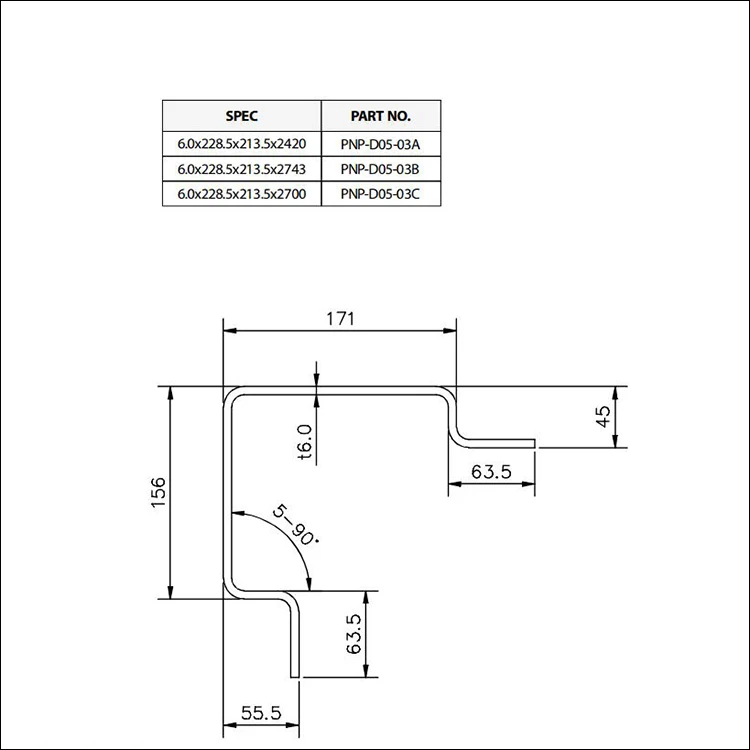 Iso Spah Steel Container Front Corner Post For Sale Buy Container