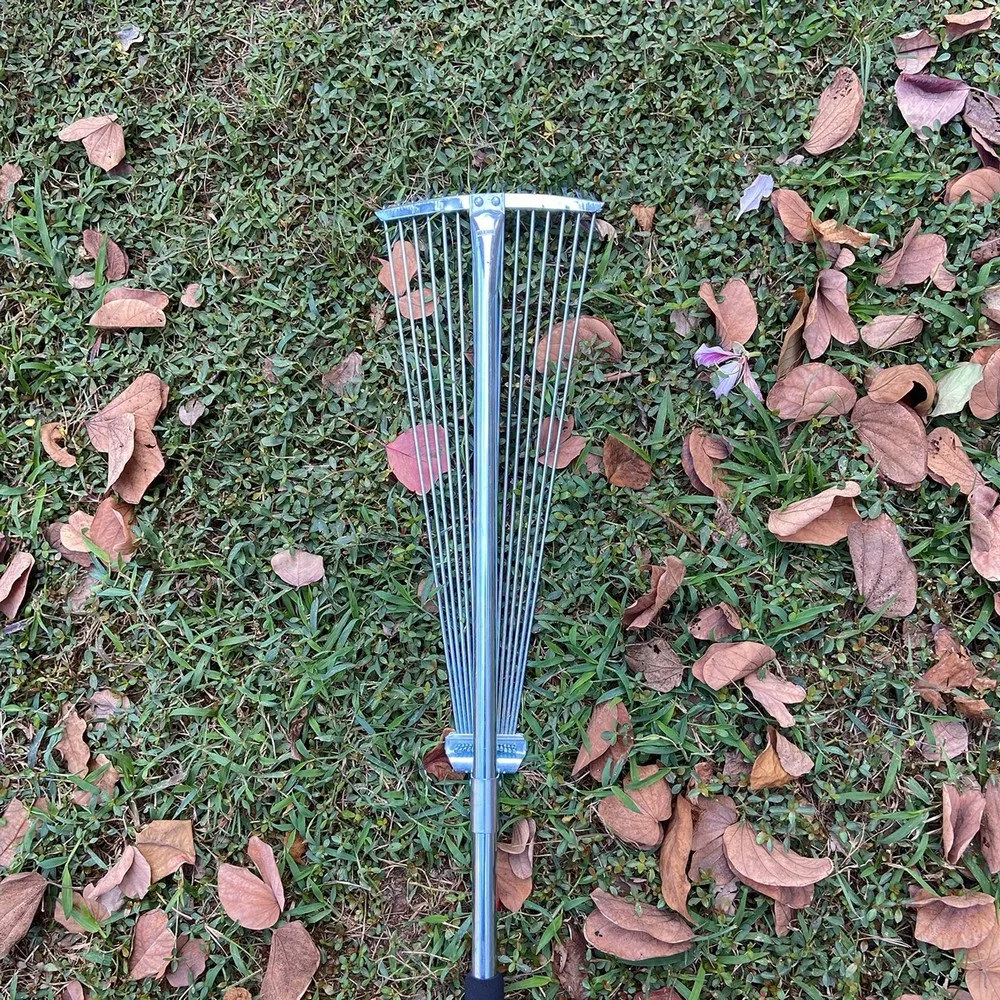
Adjustable Garden Hand Tool Fan Telescopic Rake for Farming 