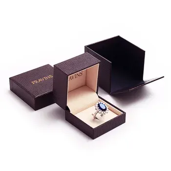 Plastic Jewelry Display Ring Boxes 