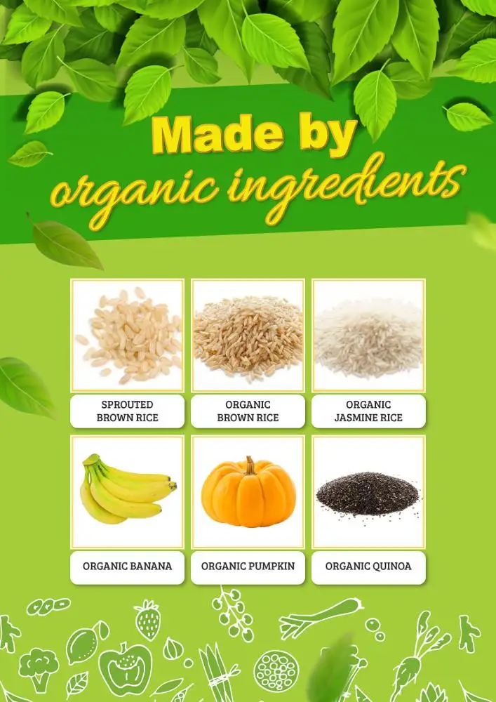 
Quinoa, Pumpkin & Banana Baby Food Creamy 