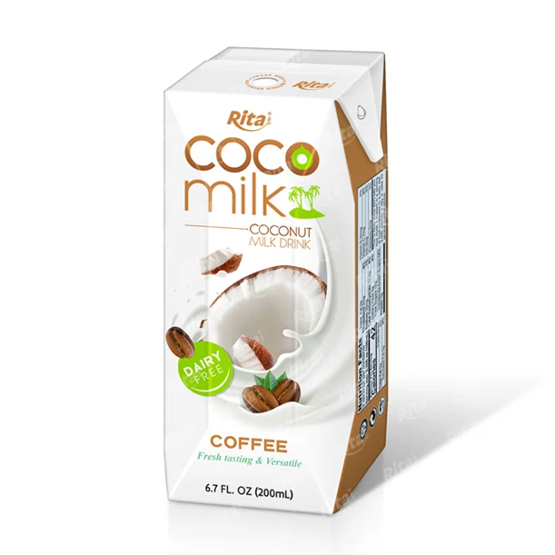 
1L Paper Box Coffee with Coconut Milk Vanila Flavor 