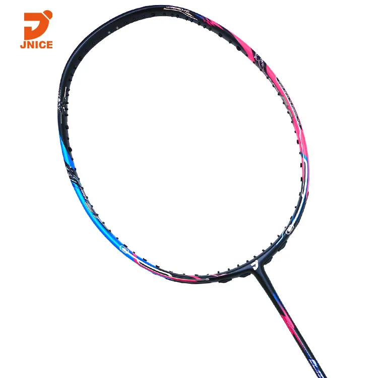 

JNICE Taiwan high quality Manufacturer badminton rackets professional, Blue red
